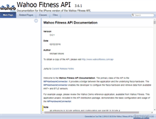 Tablet Screenshot of api.wahoofitness.com